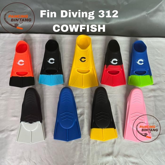 Cowfish Kaki Katak Diving Fin Snorkeling Kaki Katak Renang Anak Dan Dewasa Sepatu Katak