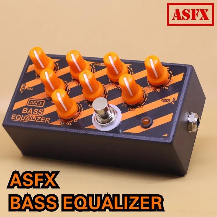Musedo Rixton - Efek Asfx Bass Equalizer Pedal Stompbox Eq Untuk Gitar Dan Bass