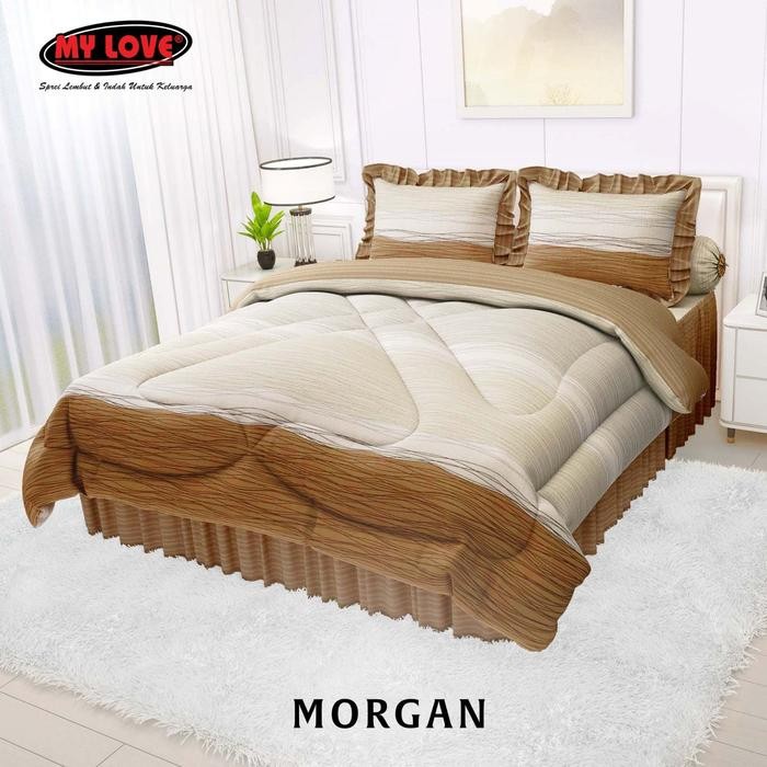 Bedcover Set 180X200 My Love Rumbai / Bed Cover My Love Rumbay 180X200