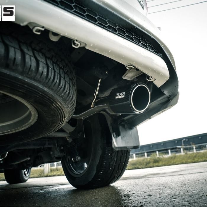 Limited Hks Legamax Carbon Muffler Toyota Fortuner & Innova Terlariss 