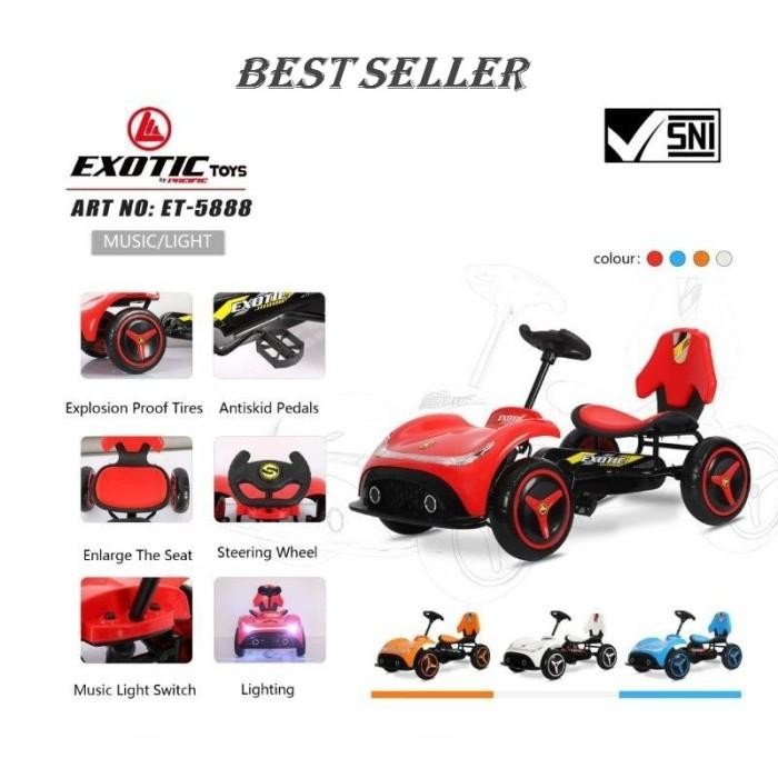 Unik *NEW* MOBILAN GOCART GOWES ANAK EXOTIC ET 5888 BY Limited