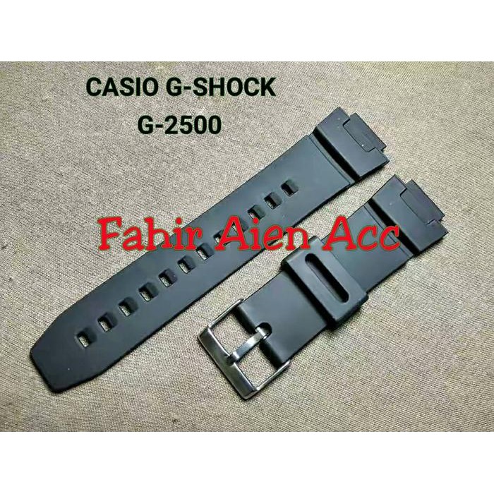 Strap Tali Jam Tangan Casio G-Shock G-2500/Tali Jam Gshock G2500 Ori Original Asli