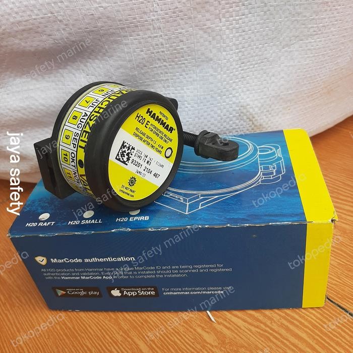 HRu Hydrostatic Release For Epirb,H-20 HAMMAR