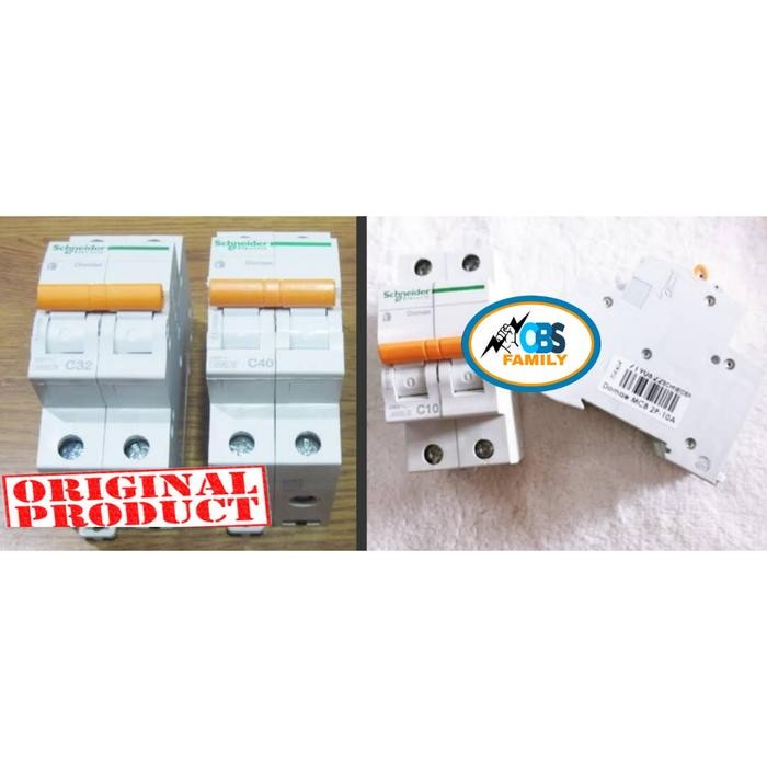 MCB 2Pole 32 Ampere New Domae Schneider