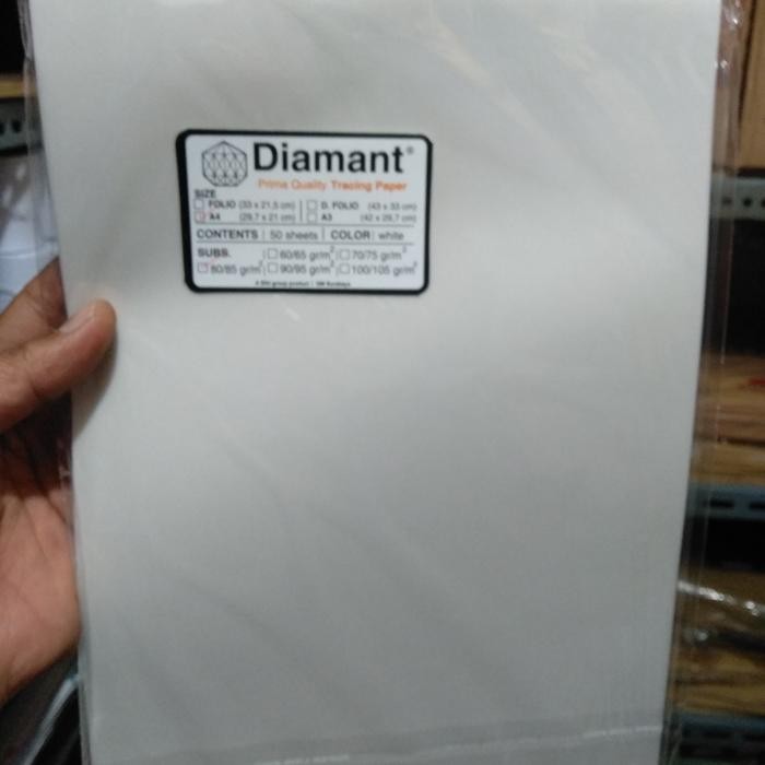 

Diamant Transprint / Kertas Kalkir A4 Isi 50 Sheet