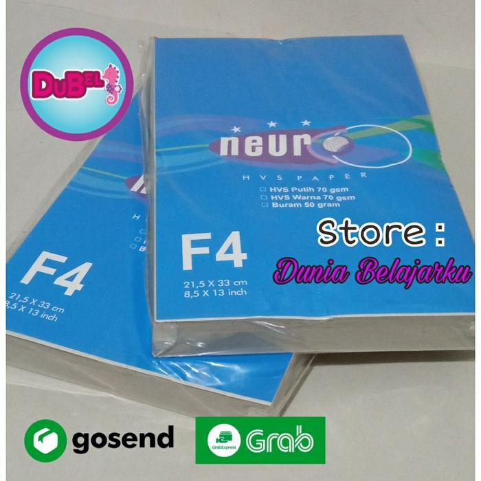 

Khusus Gosend! Kertas Buram A4 Dan F4 Folio Neuro 50 Gram / Kertas Koran / 500 Lbr