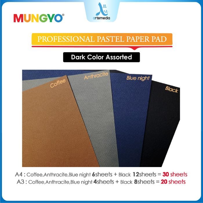

Mungyo Pastel Paper Pad Set Kertas Drawing Coloring