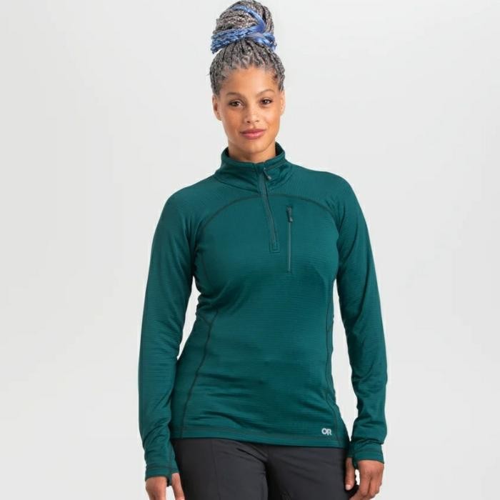 Outdoor Research Vigor Quarter Zip Fleece Women'S Treeline Original