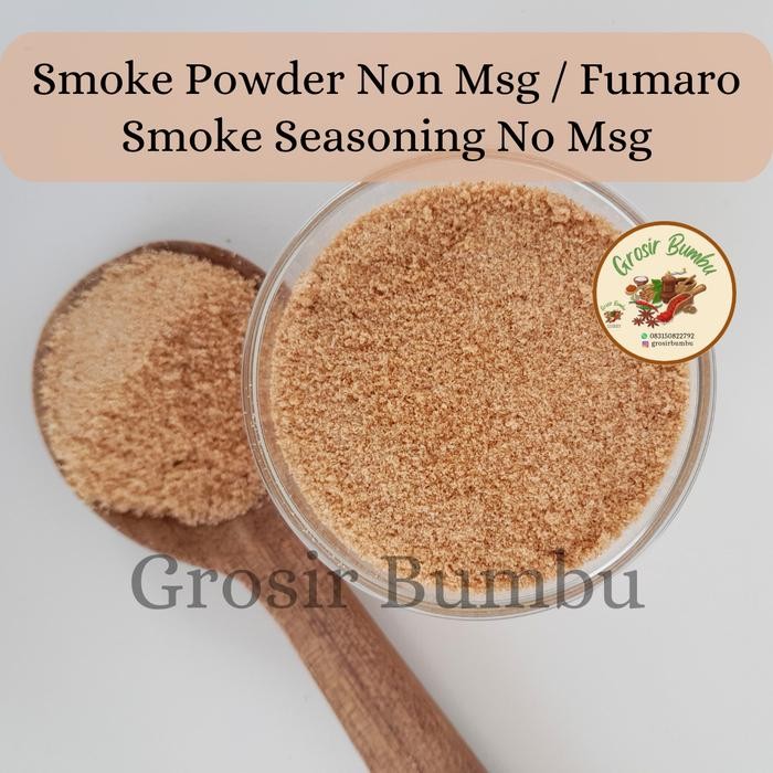 

NEW PRODUK SMOKE POWDER NON MSG / FUMARO SMOKE SEASONING NO MSG 500GRAM REE RAIN553