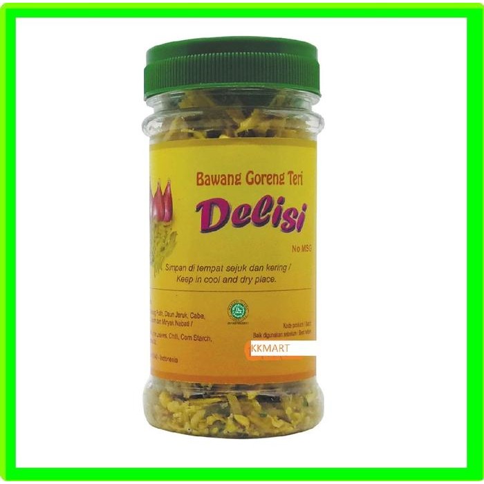

NEW PRODUK BAWANG GORENG TERI DELISI 65 GR REE RAIN