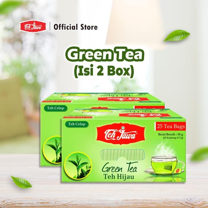 

Exp Lama Twinpack Teh Jawa Green Tea Celup 25 Sachet - Teh Hijau Tradisional