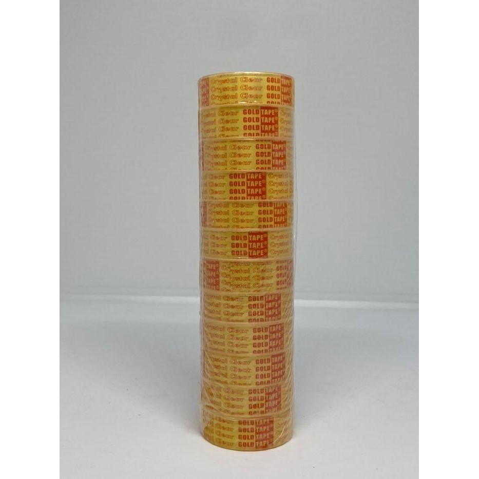 

Isolasi 1/2 inch x 7 yard gold tape / solatip kado goldtape/ isolatip kado