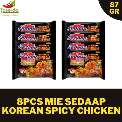 

Pilihan- Promo Bundling 8Pcs - Mie Sedaap Korean Spicy Chicken Goreng
