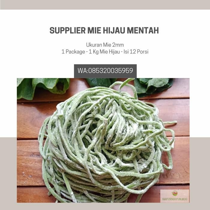 

Pilihan- Mie Hijau Dari Sawi Untuk Mie Ayam Isi 12 Gulungan