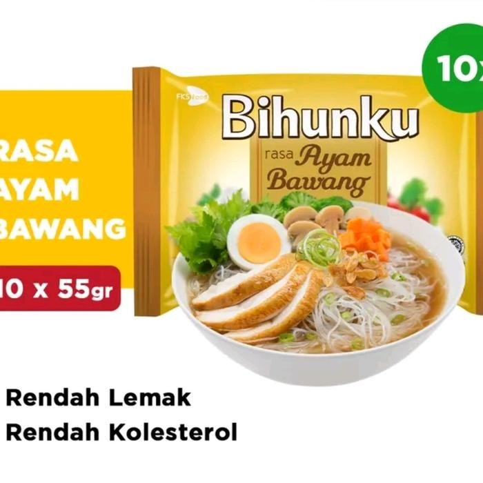 

Pilihan- Bihunku Instan Rasa Ayam Bawang Paket 10 Pcs Noodles