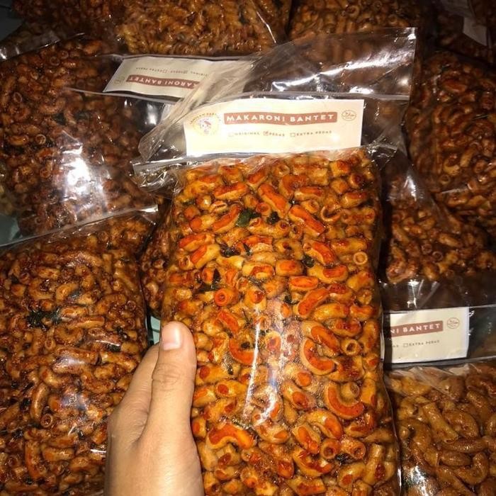 

Pilihan- 1/2 Kg Makaroni Bantet Tasikmalaya Pedas Gurih Daun Jeruk - 100% Tidak Keras Asin Food