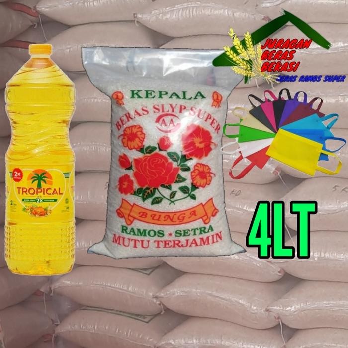 

Pilihan- Paket Beras Bunga 4L + Minyak 1L