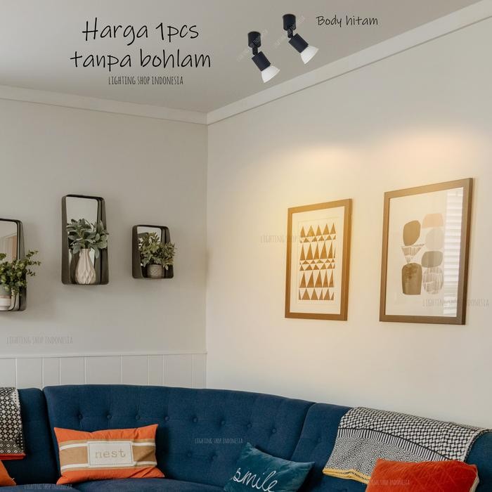 TERSEDIA KAP LAMPU SOROT HOUSING MR16 SPOTLIGHT PLAFON HANMAC