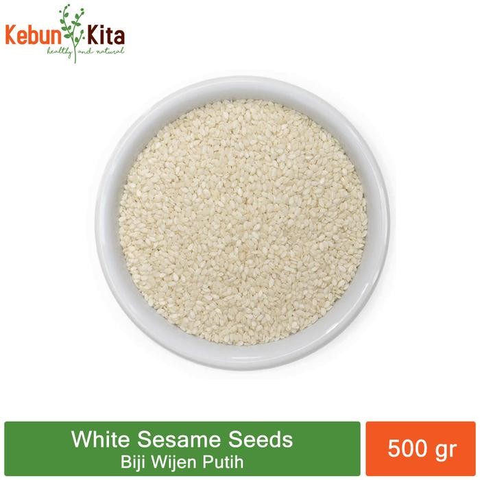 

SIAPKIRIM Biji Wijen Putih 500gr ( White Ses Seeds ) READY STOCK