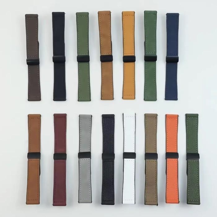 ready quick release leather strap 22mm mi watch s1-s4 smartwatch