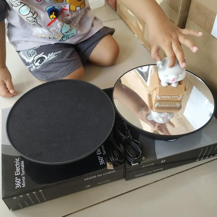 

jjm - Stand Display Putar / Tatakan Figure Rotating Display Diameter 20 cm