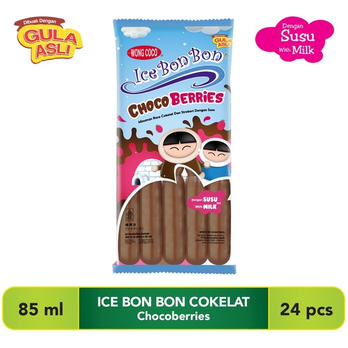 

Wong Coco Ice Bon Bon Choco Berries isi 5 x 24 (1 karton)
