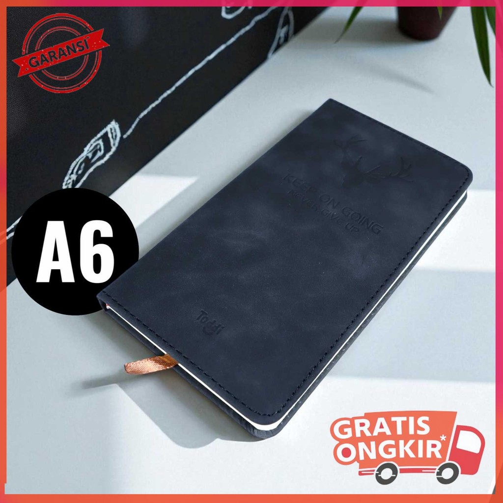 

Buku Jurnal Leather Diary 68GSM 200 Halaman Grid A6