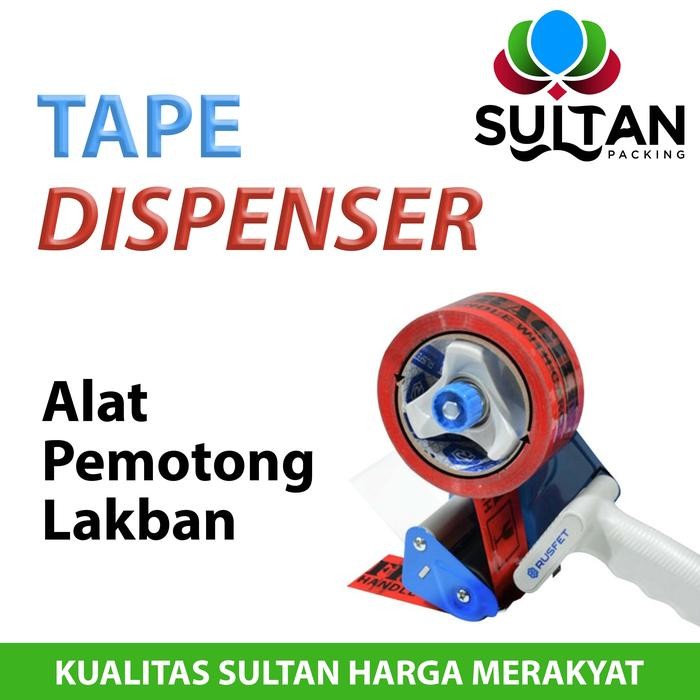 

Pilihan- Tape Dispenser Rufset Alat Promoting Lakban Isolasi Solatip Plakban