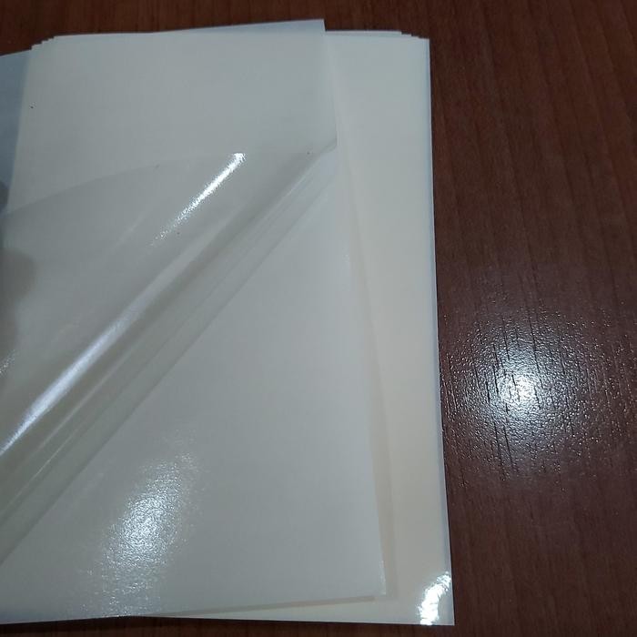 

Pilihan- Stiker Vinyl Transparan Glossy A4 - Stiker Motor - Stiker Label Produk