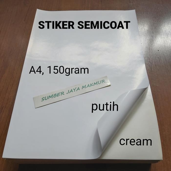 

Pilihan- Stiker Semicoat Inkjet - Isi 50 Lembar