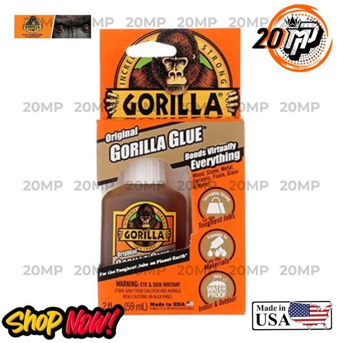 

Pilihan- Lem Original Gorilla Glue Bonds Virtually Everything 59Ml