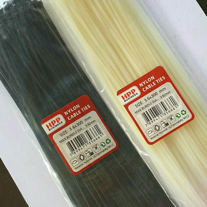 

Pilihan- Kabel Tis 3.6 X 30Cm Tebal/ Kabel Ties/Cable Ties/Cable Tis/Tali Tis