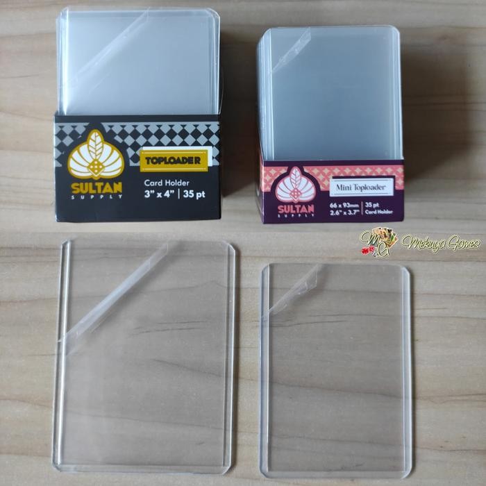 

Pilihan- Sultan Peel Off Toploader 25Ct With Protective Film Cover Bias Pc Mpc