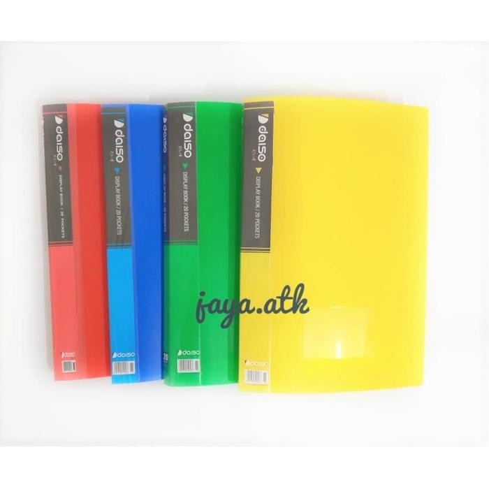 

Pilihan- Map Plastik Dokumen Map Clear Holder Folio F4 60 Lembar Document Keep