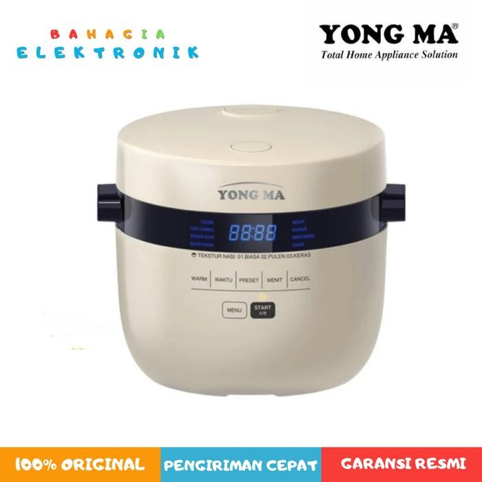 YONG MA SMC-8067 Rice Cooker Low Carbo 2 Liter
