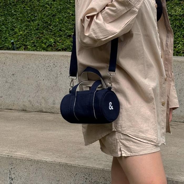 N&A - Tunnel Mini Bowling Sling Bag - Tas Selempang Wanita / Sling Bag Wanita / Mini Bowling Bag