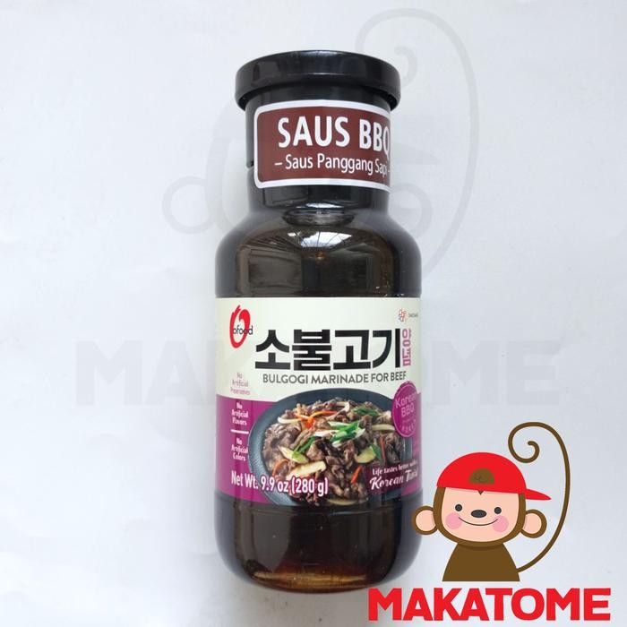 

Pilihan- Daesang Beef Bulgogi Bbq Sauce Saus Marinade Sapi 280 Gr 228 Ml