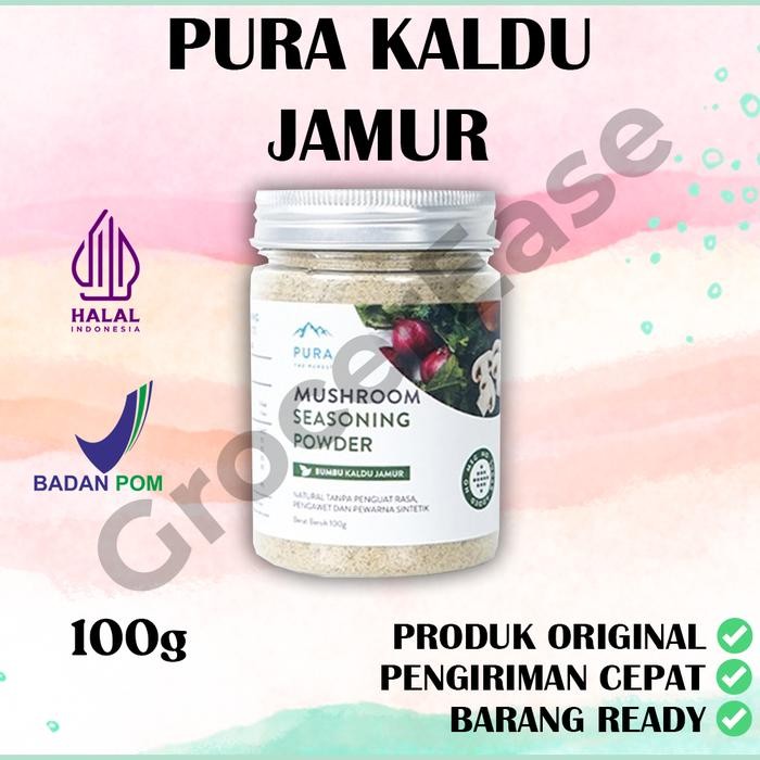 

Pilihan- Pura Seasoning Kaldu Jamur Asli Kaldu Mpasi Non Msg Tanpa Gula 100Gr