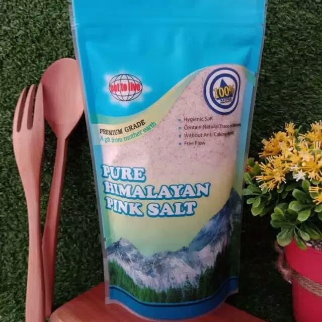 

Pilihan- Premium Himalayan Salt / Garam Himalaya 500 Gr