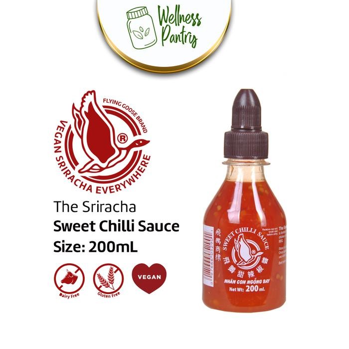 

Pilihan- Sriracha Flying Goose Sweet Chili Sauce 200 Ml/ Saus Manis Pedas Vegan