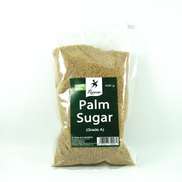 

Pilihan- Ricoman Palm Sugar 400Gram / Gula Aren / Gula Palem / Semut 400 Gr