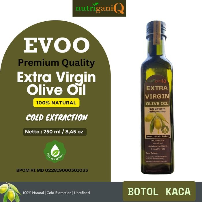 

Pilihan- Nutriganiq Extra Virgin Olive Oil (Evoo) Natural Minyak Zaitun Premium Mpasi Dressing