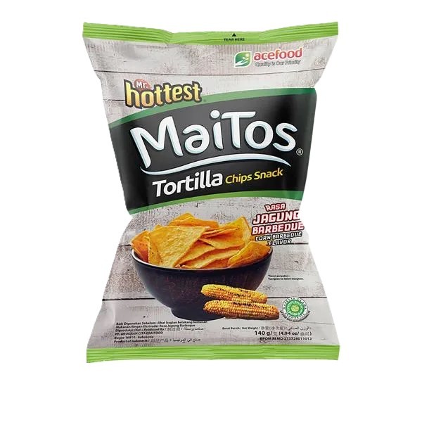 Maitos Tortilla Corn BBQ 140G