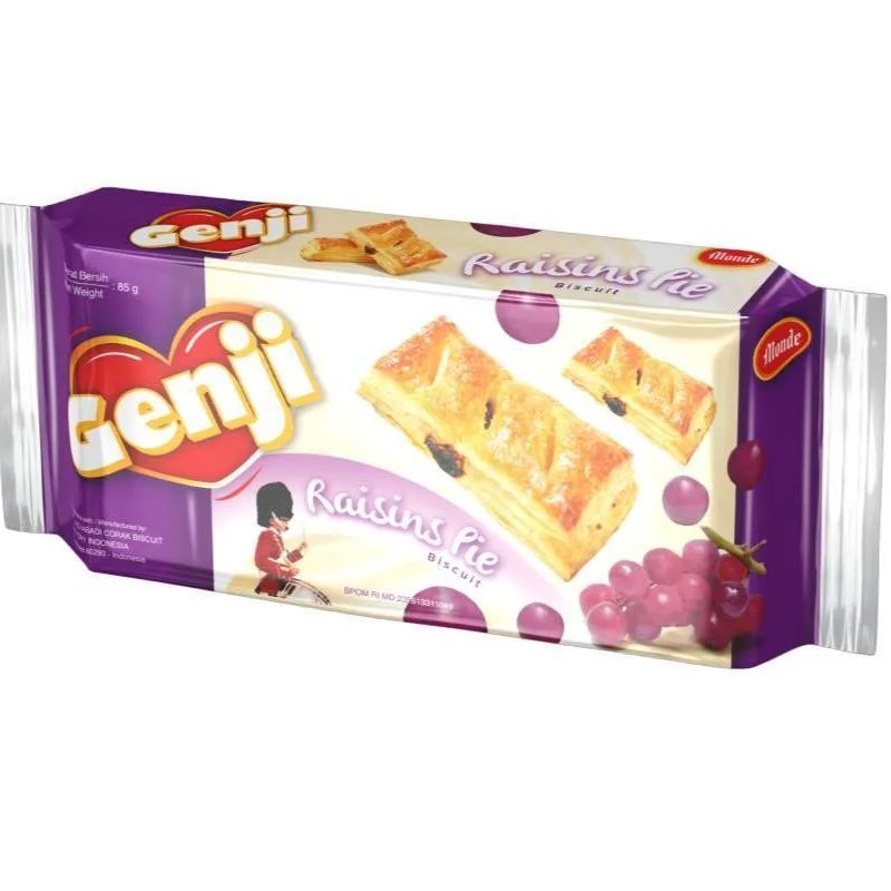 

Monde Genji Raisins Pie 85G