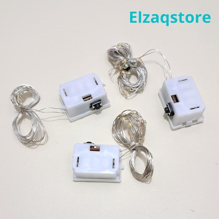 Lampu Layangan Baterai LED Kawat Kelap Kelip lampu led bentuk lidi