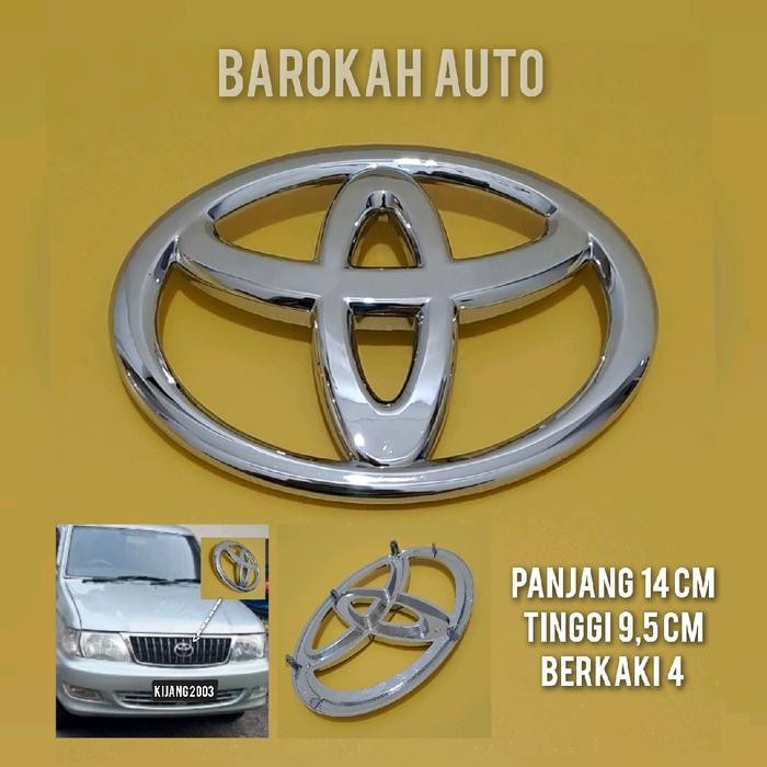 Logo Toyota Untuk Grill Kijang 2003 Lgx Model Kaki