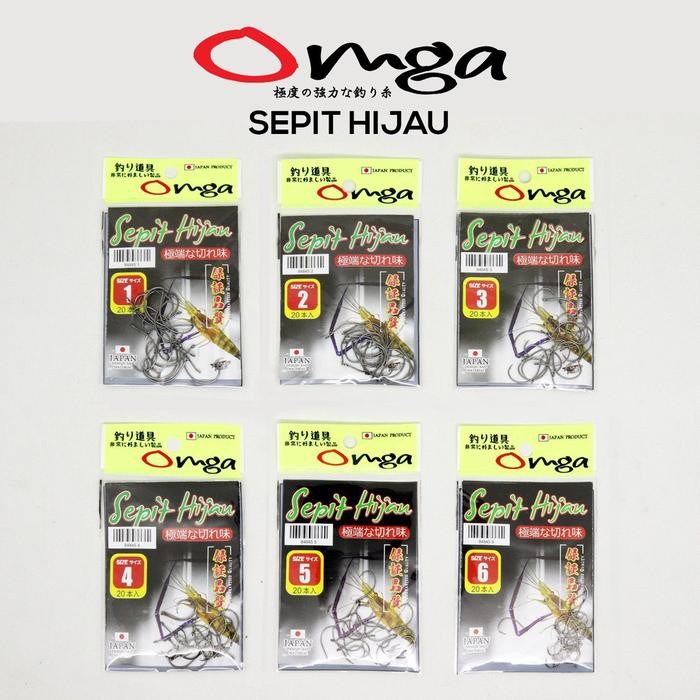 Mata pancing Udang Sepit Hijau- OMGA 84845