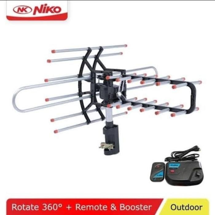 ANTENA PF 950 REMOTE CONTROLLED ROTATING ANTENA+CABLE+BOOSTER 28 DB***