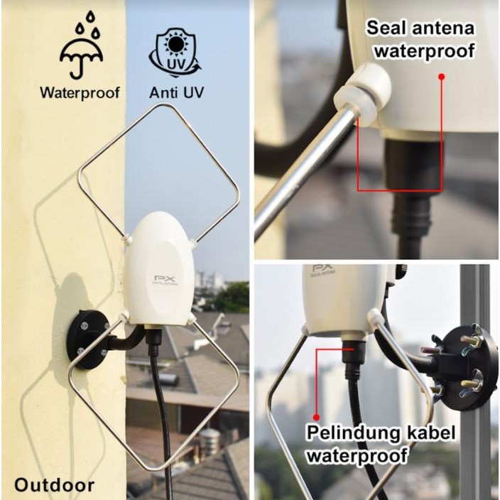 PX HDA 5000 ANTENA DIGITAL