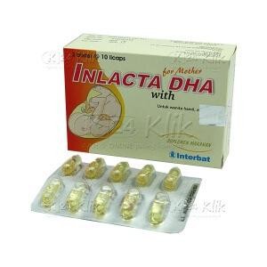 Inlacta with DHA for Mother per strip @10kap